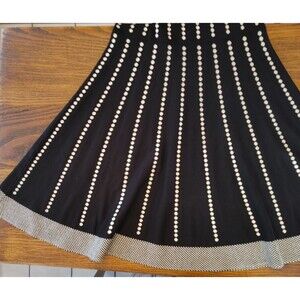 Y2K Babydoll LBD Danny And Nicole Petite Medium Skater Sweater Dress VGC